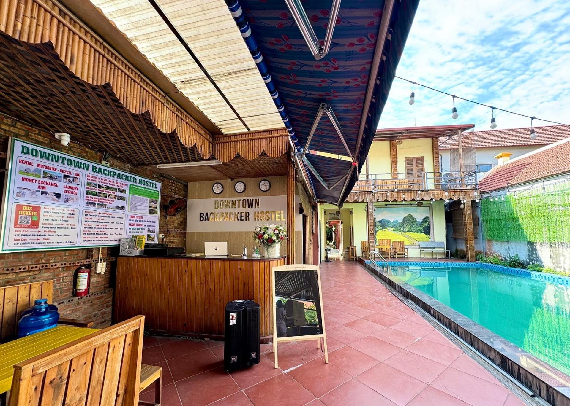 Downtown Backpacker Hostel Νιν Μπιν Εξωτερικό φωτογραφία